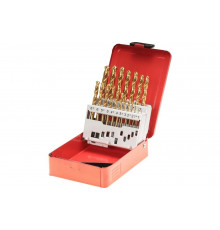 Набор сверл HSS-G TIN 1,0-10 мм 19 шт. RUKO 250214T