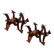 Культиваторы "Гусиные лапки" (2 шт., втулка 6-гранник S-24) для мотоблока MT-650 Carver 01.015.00014