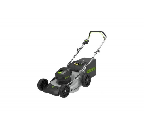 Бесщеточная аккумуляторная газонокосилка GreenWorks GC82LM46K5 2502407UB