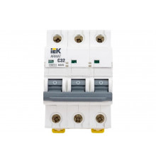 Автоматический выключатель IEK ARMAT M06N 3P C 32А AR-M06N-3-C032