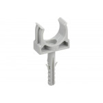 Держатель без винта с защелкой и дюбелем IEK CT20 CTA10MP-CT20-K41-100