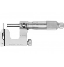Микрометр SHAN МКУ- 25 0,01 с плоской пяткой (ГРСИ №75427-19) 862861