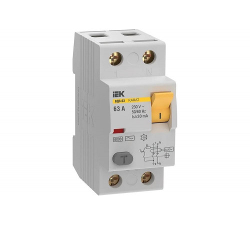 Узо IEK karat 0.235, 87мм,  42мм,  80мм, Арт. MDV20-2-063-030