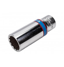 Головка торцевая глубокая двенадцатигранная (17 мм; 3/8) KING TONY 323017M