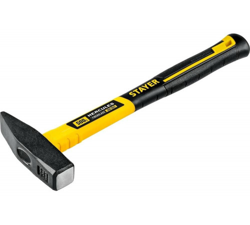 STAYER 500 г, с фиберглассовой рукояткой, молоток слесарный HERCULES 20050-05_z02