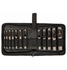 Набор пробойников для кожи 3-19мм, 12шт Зубр МАСТЕР 22949-H12