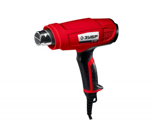 ЗУБР 2000 Вт, 1 режим: 350°С; 2 режим: 650°С, фен технический ФТ-2000 Мастер