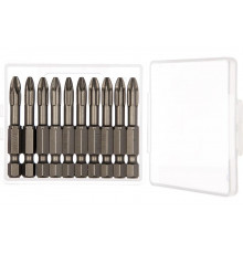 Биты "EXPERT" (E 1/4"; PZ 2; 50 мм; 10 шт.) KRAFTOOL 26123-2-50-10