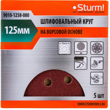 Шлифовальный круг Sturm 9010-1258-080