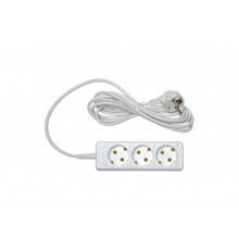 Бытовой удлинитель RUCELF 3 гнезда ПВС 3х1 RU-03-310-05PZ 00-00003168