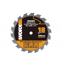 Пильный диск универсальный (120х1.8х9.5 мм) WORX WA8304