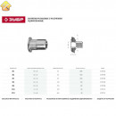 ЗУБР М4, 0.5-2.5 мм, 1000 шт., заклепки резьбовые с насечками 31317-04 Профессионал