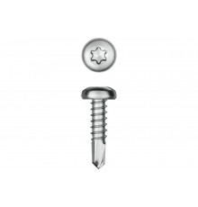 Нержавеющие саморезы KRAFTOOL DS-P с полукруглой головкой, 13x4.2 мм, 600 шт. 300931-42-013