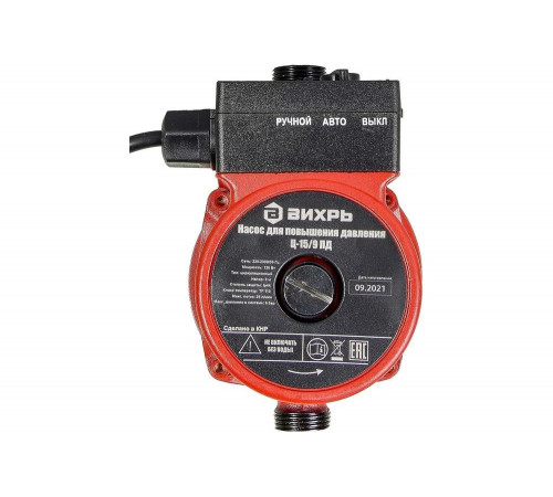 Насос для повышения давления Вихрь Ц-15/9 ПД 68/7/13