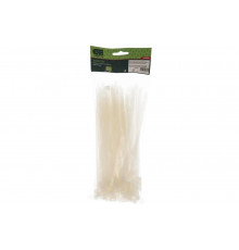 Пластиковые хомуты СИБРТЕХ, 200 х 8 мм, белые, 100 шт 45558