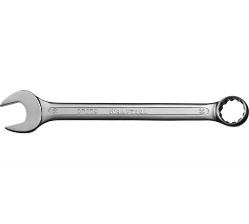 Гаечный ключ Kraftool Expert комбинированный хромированный Cr-V сталь 30 мм 27079-30