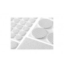 Набор самоклеящихся накладок на мебельные ножки Stayer COMFORT 125шт белые 40917-H125