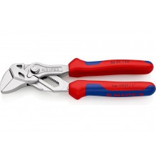 Переставные клещи-ключ Knipex 150 мм, 27 мм (1"), хром, 2К ручки, KN-8605150SB