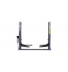 Двухстоечный подъемник KraftWell г/п 4000 кг., электрогидравлический, высота 2826 мм., сеть 380 В, цвет серый, упр. стопорами на 2-х колоннах KRW4SLU