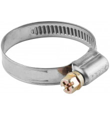 Хомуты Зубр ЭКСПЕРТ нерж. сталь накатная лента 9мм 12-20мм 5шт 3787-12-20