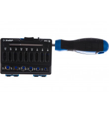 Отвертка с насадками Зубр ПРОФЕССИОНАЛ 25216