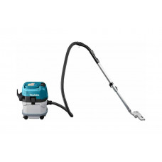 Аккумуляторный пылесос Makita XGT BL 2x40В, 3.2 м3/мин, 230 мбар, 15 л, L-класс, сух./влаж , XPT VC003GLZ