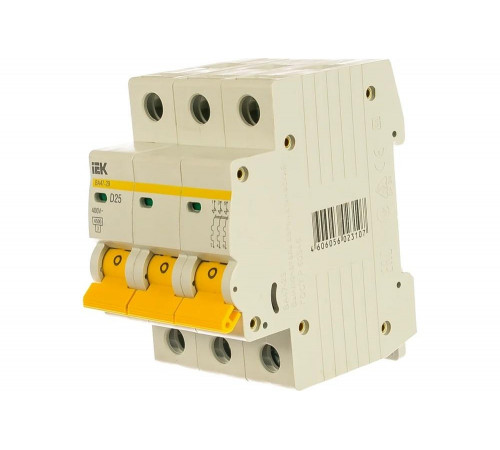 Автомат IEK ВА47-29 3п, D, 25А, 4.5кА - надежная защита электрических сетей