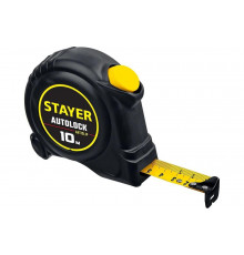 Рулетка с автостопом Stayer AutoLock 10м / 25мм 2-34126-10-25