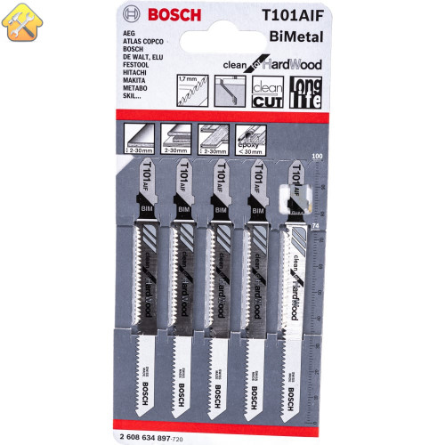 Bosch T101AIF 2608634897 - лучшие пилки для лобзика