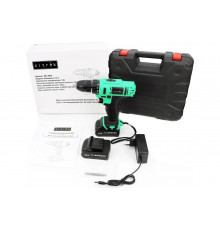 Аккумуляторная дрель-шуруповерт Zitrek Greenpower 12-Li (12В, Li-ion аккумулятор 2шт, ЗУ, кейс, бита) 063-4074