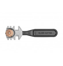 Роликовый стеклорез ЗУБР 3 режущих элемента пластмассовая рукоятка 3360_z01