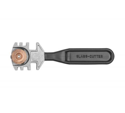 Роликовый стеклорез ЗУБР 3 режущих элемента пластмассовая рукоятка 3360_z01