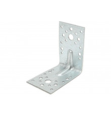 Крепежный усиленный уголок СИБРТЕХ 2,0 мм, KUU 100x100x65 мм P 46414