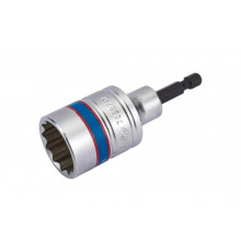 Головка двенадцатигранная 1/4", 22х80 мм для шуруповерта KING TONY 76B822M