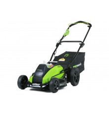 Аккумуляторная бесщеточная газонокосилка Greenworks GD40LM45 2500407
