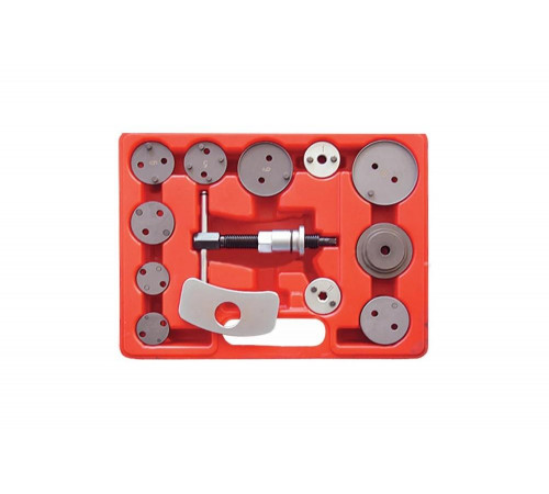 Приспособление для утапливания поршней тормозного цилиндра, кейс, 13 предметов МАСТАК 102-00011C