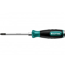 Ударная отвертка KRAFTOOL Impact PH 2 , сквозной стержень из Cr-Mo стали, 250034-2