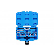 Набор метчиков и плашек KING TONY SK5 M3-M12, кейс, 16 предметов 12916MQ1