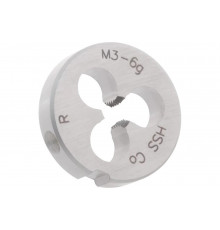 Плашка Ruko М 3 Шаг 0.5 мм HSSE-Co5 20x5мм 237030E