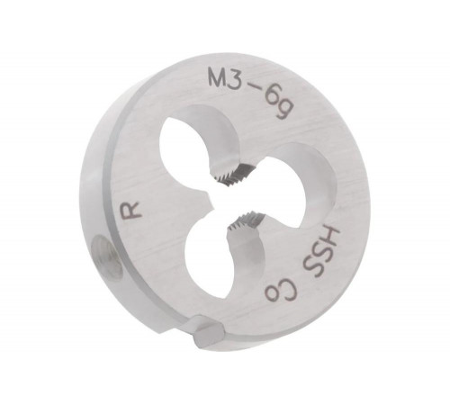 Плашка Ruko М 3 Шаг 0.5 мм HSSE-Co5 20x5мм 237030E