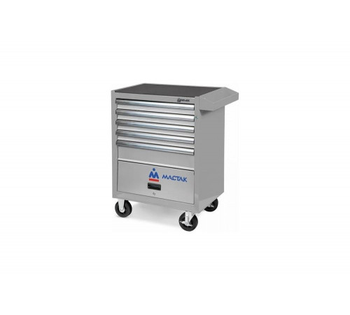 Набор инструментов "СТАНДАРТ" в серой тележке, 186 предметов МАСТАК 52-05186G