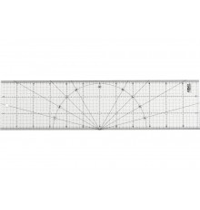 Разметочная метрическая линейка OLFA 150х600 мм OL-MQR-15x60
