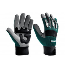 Комбинированные антивибрационные перчатки для тяжелых работ KRAFTOOL Extrem размер L 11287-L