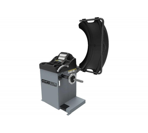 Балансировочный полуавтоматически станок с цифровым дисплеем KraftWell KRW243