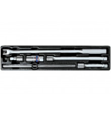 Ложемент для набора принадлежностей для торцевых головок 9-4116FR, PVC KING TONY 84730220B