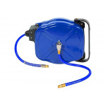 Шланг на автоматической катушке, полиуретановый (8х12 мм; 15 м; резьба 1/4") МАСТАК 681-08015HR