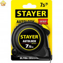 STAYER 7.5 м х 25 мм, с автостопом рулетка 2-34126-07-25_z02