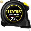 STAYER 7.5 м х 25 мм, с автостопом рулетка 2-34126-07-25_z02