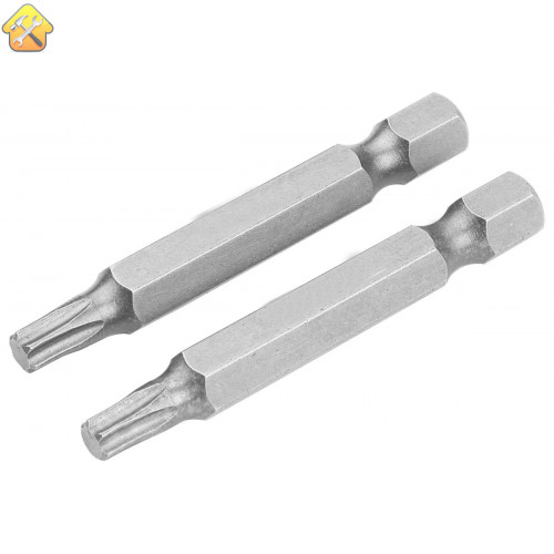 Набор вставок бит торцевых 1/4", Torx, T25, 50 мм, 2 шт TOLSEN TT20324