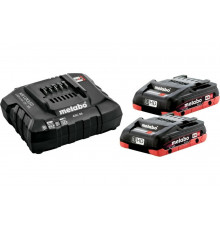 Комплект аккумуляторы (18 В; 4 Ач; LiHD) + Зарядное устройство ASC 55 Metabo 685191000